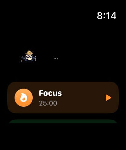 Focus Arc on Apple Watch